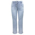 Women Fashionable Straight Pants Basic Skinny Slim Stretch Jeans Pants
